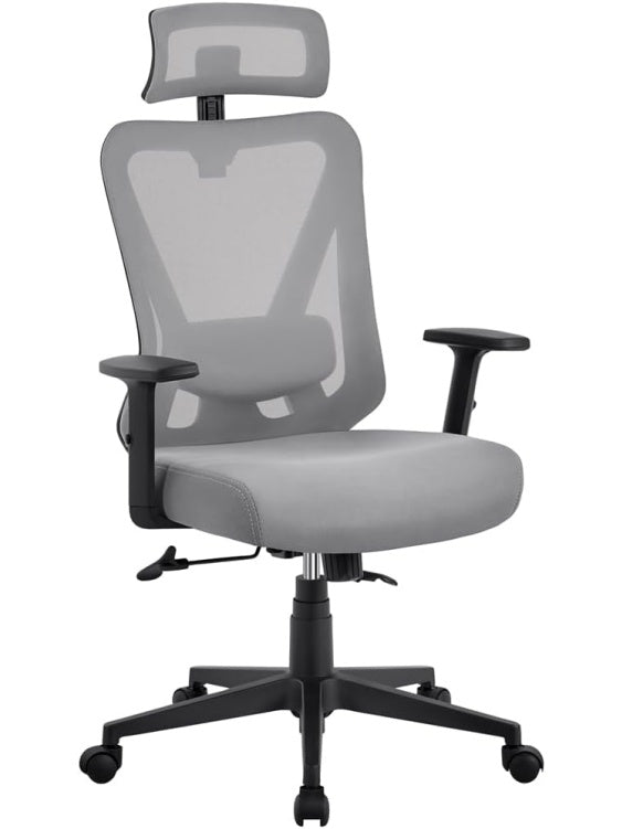 Silla Ergonomica de Oficina con Respaldo Bloqueable y Diseno Comodo para Escritorio